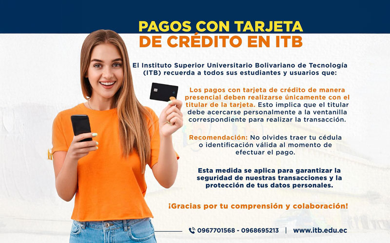 Información importante para nuestra comunidad ITB