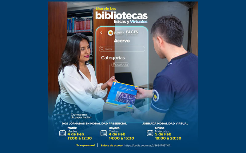 ¡Capacitación sobre el uso de las bibliotecas físicas y virtuales del ITB!