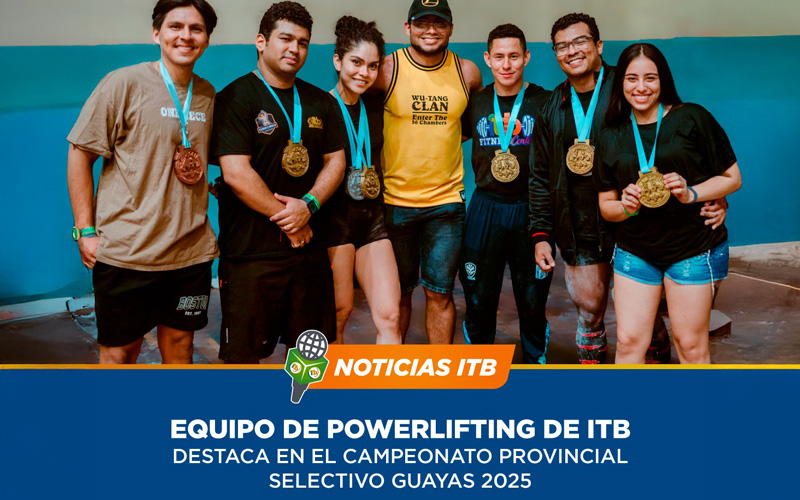 El ITB tuvo una sobresaliente participación en el Campeonato Provincial Selectivo Guayas 2025