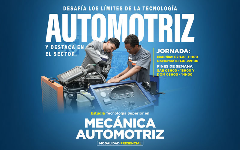¡Conviértete en un profesional en Mecánica Automotriz y sé parte del cambio! 