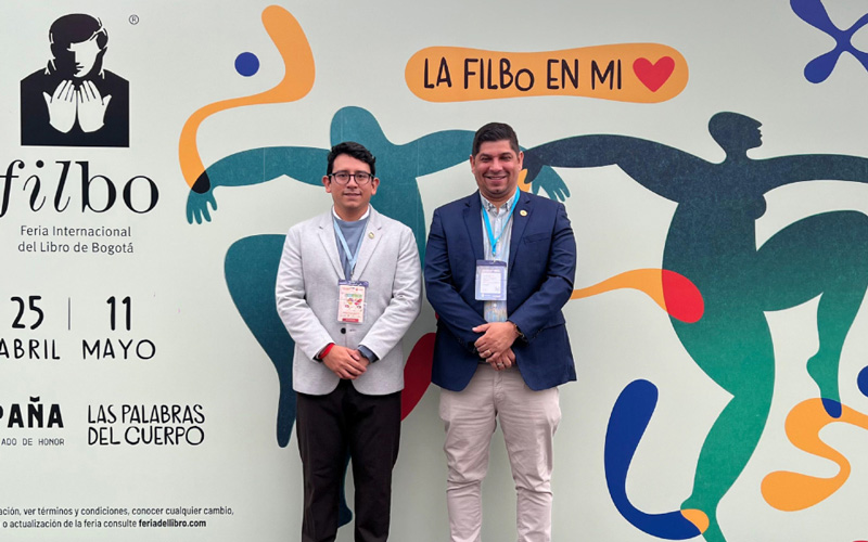 ITB fortalece su cooperación académica internacional en la FILBo 2025. 