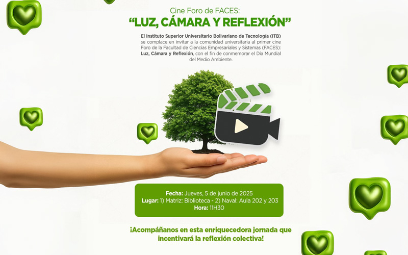 Cine Foro FACES: Luz, Cámara y Reflexión