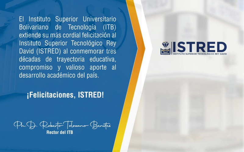 Felicidades, ISTRED