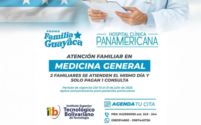 Celebremos las fiestas de Guayaquil cuidando de nuestra salud