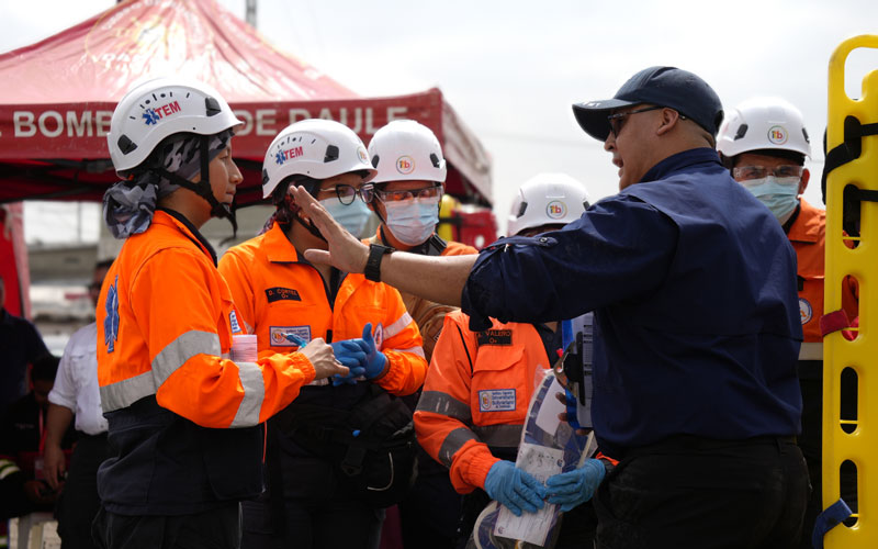 ITB apertura el I Rally Prehospitalario en Guayaquil.