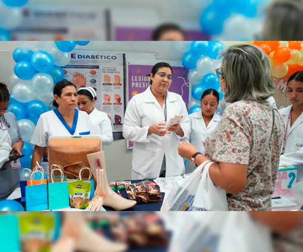 Estudiantes participaron en feria por el aniversario del Hospital del IESS Los Ceibos