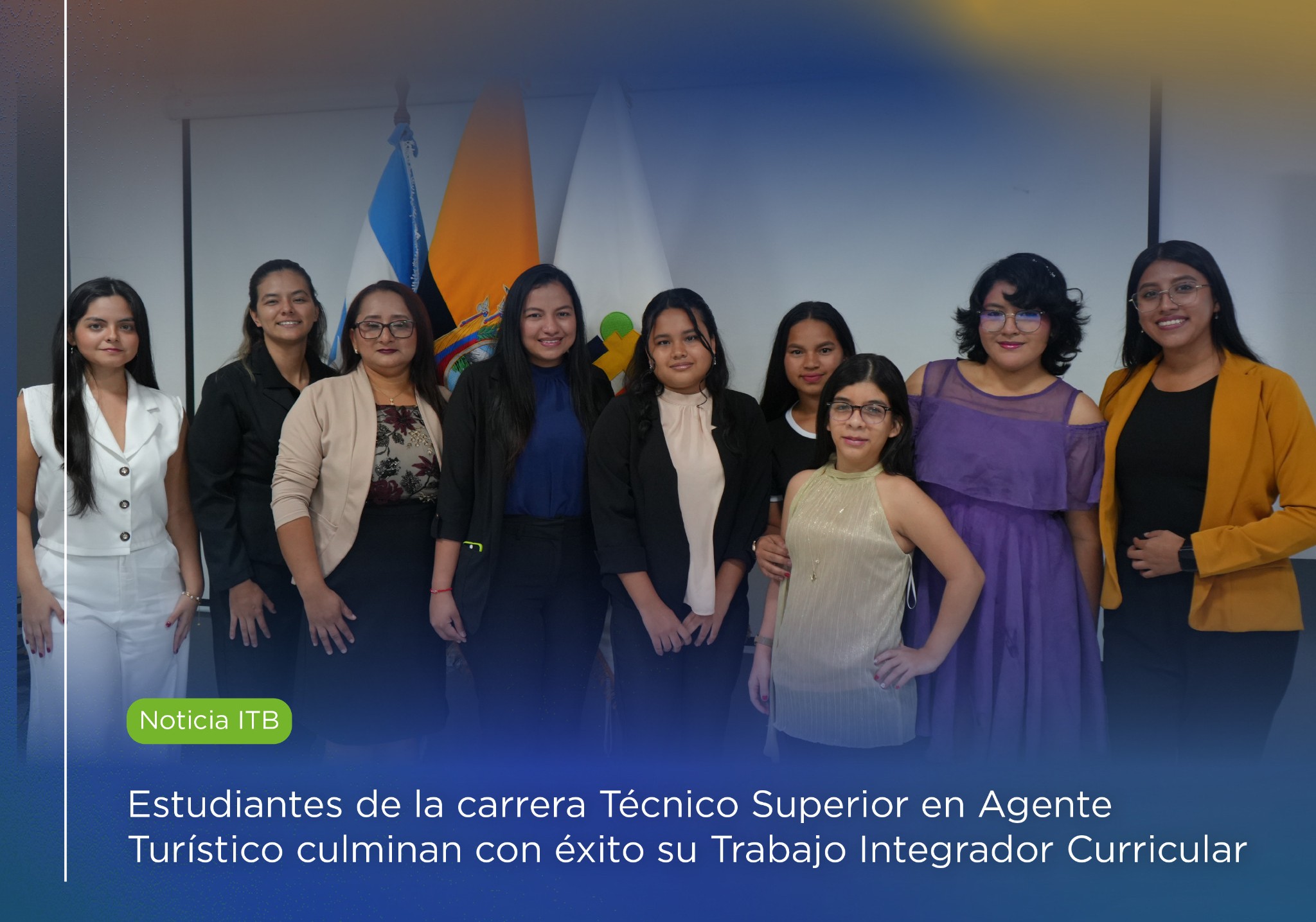 Futuros profesionales en Agente Turístico concluyen su Trabajo Integrador Curricular